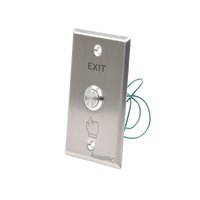 Botón de Cabeza Plana / Exterior IP65 / Estético / NO y COM