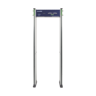 Detector de metales de 6 zonas/ Uso en Interior/ Contador de alarmas y Personas