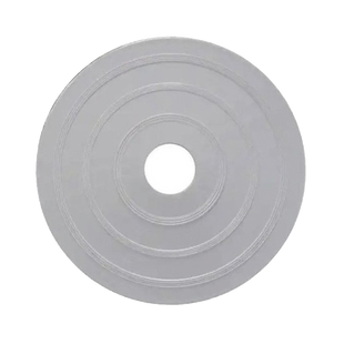 Placa Adaptadora Decorativa / Fabricada en Plástico Blanco / para Montar Sensores de Calor Serie 302 en una caja eléctrica de 4” x 4”