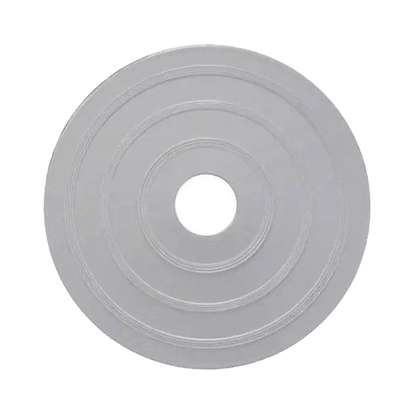 Placa Adaptadora Decorativa / Fabricada en Plástico Blanco / para Montar Sensores de Calor Serie 302 en una caja eléctrica de 4” x 4”