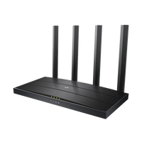 Router WiFi 6 AX 1500Mbps / MU-MIMO 2X2 y OFDMA / 1 Puerto WAN 10/100/1000 Mbps / 3 Puertos LAN 10/100/1000 Mbps / 4 Antenas / Conexión Inalámbrica OneMesh