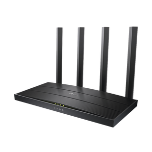 Router WiFi 6 AX 1500Mbps / MU-MIMO 2X2 y OFDMA / 1 Puerto WAN 10/100/1000 Mbps / 3 Puertos LAN 10/100/1000 Mbps / 4 Antenas / Conexión Inalámbrica OneMesh