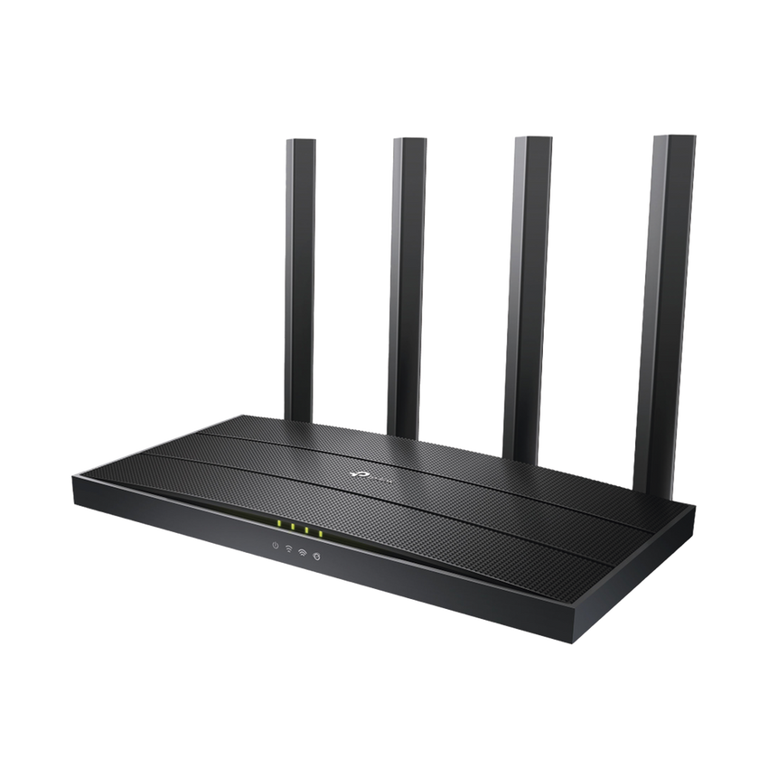 Router WiFi 6 AX 1500Mbps / MU-MIMO 2X2 y OFDMA / 1 Puerto WAN 10/100/1000 Mbps / 3 Puertos LAN 10/100/1000 Mbps / 4 Antenas / Conexión Inalámbrica OneMesh