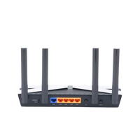 Router WiFi 6 doble banda AX 3000 Mbps /  MU-MIMO y OFDMA / 1 Puerto WAN 10/100/1000 Mbps / 4 Puertos LAN 10/100/1000 Mbps / 4 Potentes Antenas.