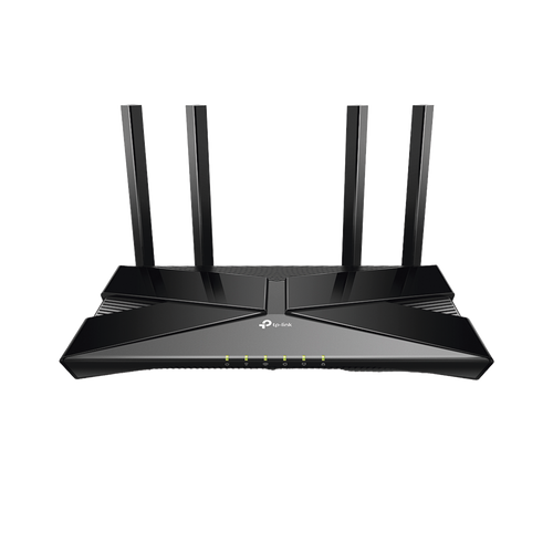 Router WiFi 6 doble banda AX 3000 Mbps /  MU-MIMO y OFDMA / 1 Puerto WAN 10/100/1000 Mbps / 4 Puertos LAN 10/100/1000 Mbps / 4 Potentes Antenas.