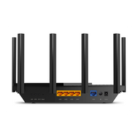 Router WiFi 6 Doble Banda / AX5400 MU-MIMO 4X4 y OFDMA / 1 puerto WAN 10/100/1000 Mbps / 4 puertos LAN 10/100/1000 Mbps / 1 puerto USB 3.0 /  6 potentes antenas / Administración App (Tether) o Página web / Protección HomeShield