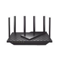 Router Triple Banda WiFi 6E / AX5400 MU-MIMO / 1 Puerto WAN 1 10/100/1000 Mbps / 4 Puertos LAN 10/100/1000 Mbps / 1 puerto USB 3.0 / 6 antenas de alta ganancia / OneMesh ™