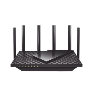 Router Triple Banda WiFi 6E / AX5400 MU-MIMO / 1 Puerto WAN 1 10/100/1000 Mbps / 4 Puertos LAN 10/100/1000 Mbps / 1 puerto USB 3.0 / 6 antenas de alta ganancia / OneMesh ™