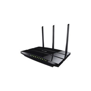 Router inalámbrico AC 1200 doble banda 1 puerto WAN 10/100/1000 Mbps Y  4 puertos LAN 10/100/1000 Mbps, 1 puerto USB 2.0