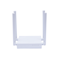 Router Inalámbrico doble banda AC, 2.4 GHz y 5 GHz Hasta 733 Mbps, 4 antenas externas omnidireccional, 4 Puertos LAN 10/100 Mbps, 1 Puerto WAN 10/100 Mbps