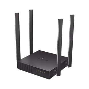 Router Inalámbrico doble banda AC, 2.4 GHz y 5 GHz Hasta 1200 Mbps, 4 antenas externas omnidireccional, 4 Puertos LAN 10/100 Mbps, 1 Puerto WAN 10/100 Mbps, Versión 6