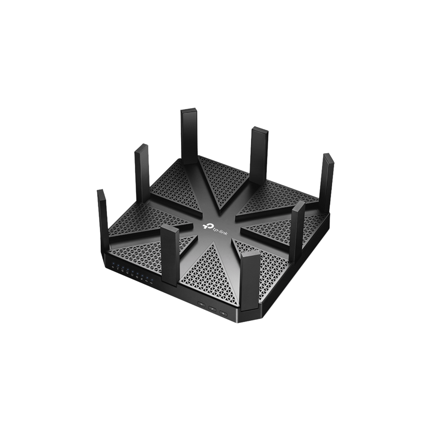 Router inalámbrico AC 5334 doble banda 1 puerto WAN 10/100/1000 Mbps y 4 puertos LAN 10/100/1000 Mbps, 1 puerto USB 3.0 y 1 puerto USB 2.0, 8 antenas integradas