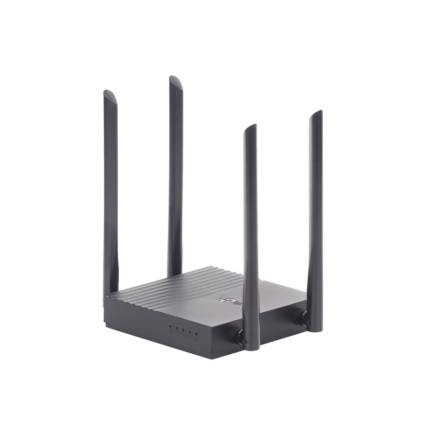 Router Inalámbrico AC 1200 / Doble Banda MU-MIMO / 1 puerto WAN 10/100/1000 Mbps / 4 puertos LAN 10/100/1000 Mbps / Compatible con EasyMesh / Administración Web o App Tether