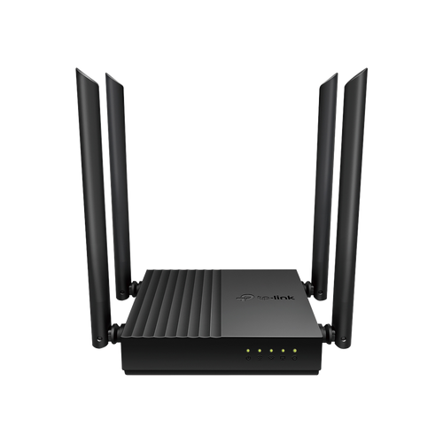 Router Inalámbrico AC 1200 / Doble Banda MU-MIMO / 1 puerto WAN 10/100/1000 Mbps / 4 puertos LAN 10/100/1000 Mbps / Compatible con EasyMesh / Administración Web o App Tether
