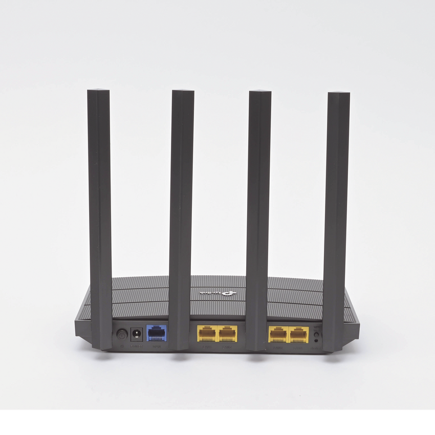 Router inalámbrico WiFi 5 ac / Wave 2 MU-MIMO 3x3 1900 Mbps / Doble Banda 2.4 y 5 GHz / 1 puerto WAN 10/100/1000 Mbps / 4 puertos LAN 10/100/1000 Mbps / Tecnología Smart Connect / Compatible con EasyMesh