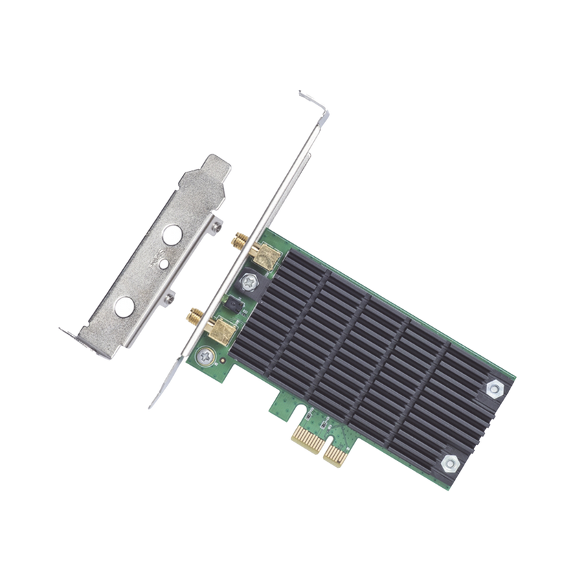 Adaptador  PCI inalámbrico doble banda AC 1200 Mbps / Antena de alta ganancia / Tecnología MU-MUMO 2X2 / Soporte de perfil bajo y Altura completa