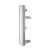 Antena sectorial de 100 grados, 20 dBi, 5150-5850 MHz , desempeño Carrier Class, integra BackShield para evitar lóbulos laterales