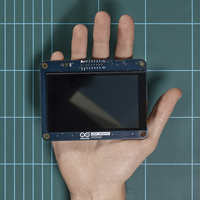 Shield Display Táctil Arduino GIGA / Pantalla TFT 3.97" 480x800 / Touch Capacitivo 5 Puntos / IMU 6 Ejes BMI270 / Micrófono Digital MEMS / LED RGB / Compatible GIGA R1 WiFi