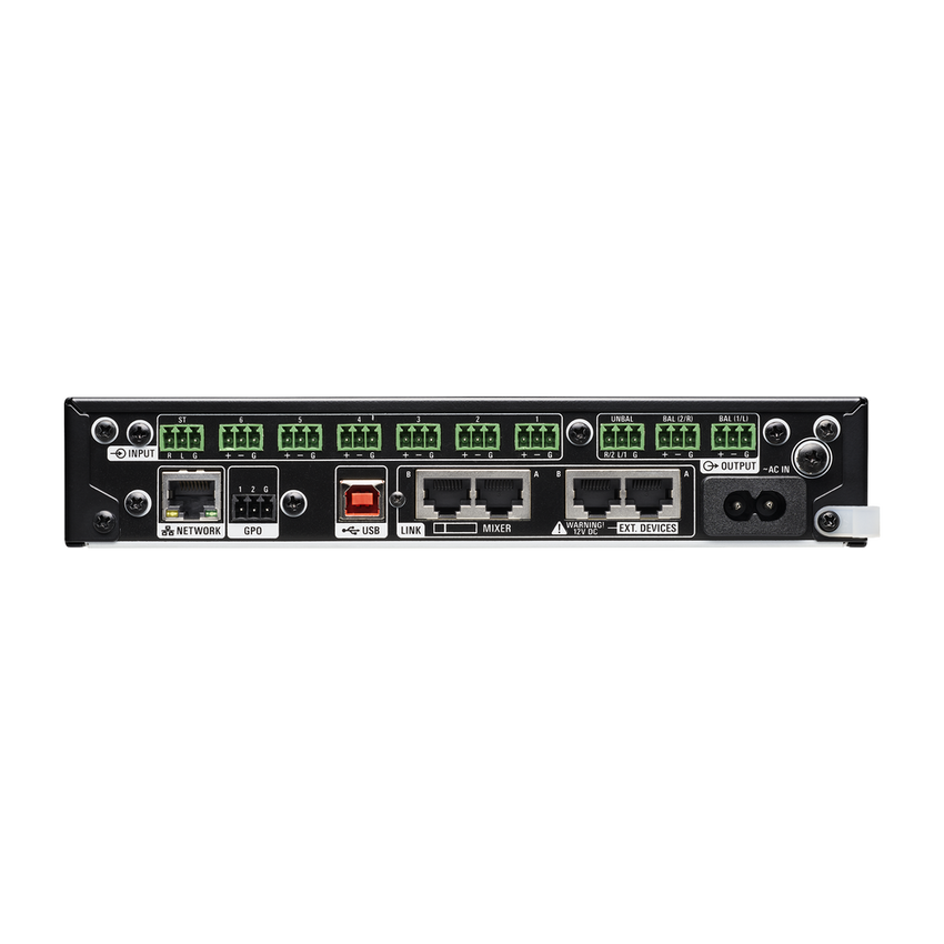 MEZCLADOR DIGITAL AUTOMÁTICO SMARTMIXER DE 6 CANALES CON CANCELACIÓN DE ECO.