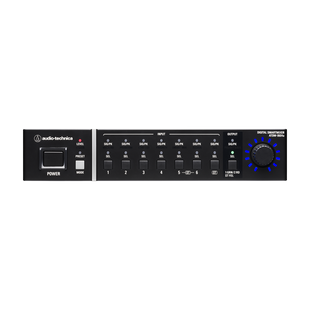 MEZCLADOR DIGITAL AUTOMÁTICO SMARTMIXER DE 6 CANALES CON CANCELACIÓN DE ECO.