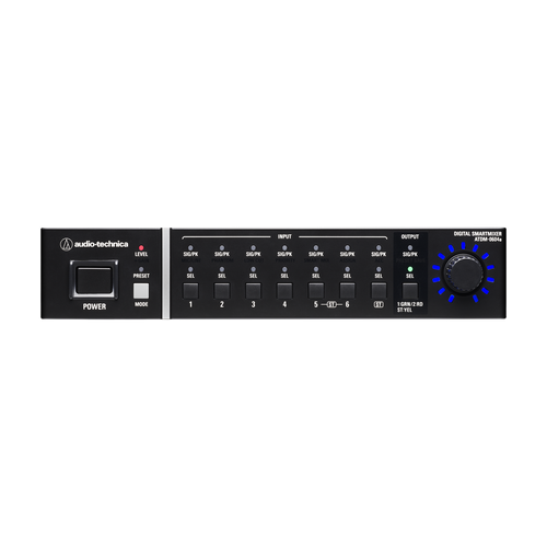 MEZCLADOR DIGITAL AUTOMÁTICO SMARTMIXER DE 6 CANALES CON CANCELACIÓN DE ECO.