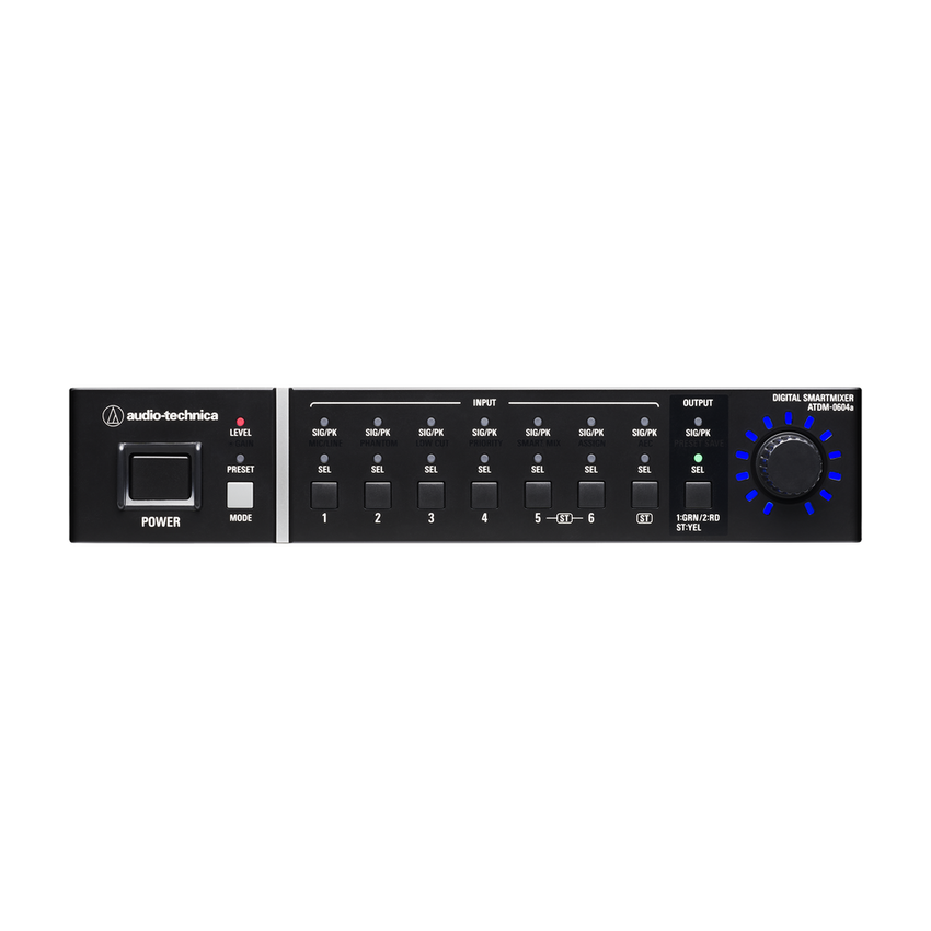 MEZCLADOR DIGITAL AUTOMÁTICO SMARTMIXER DE 6 CANALES CON CANCELACIÓN DE ECO.
