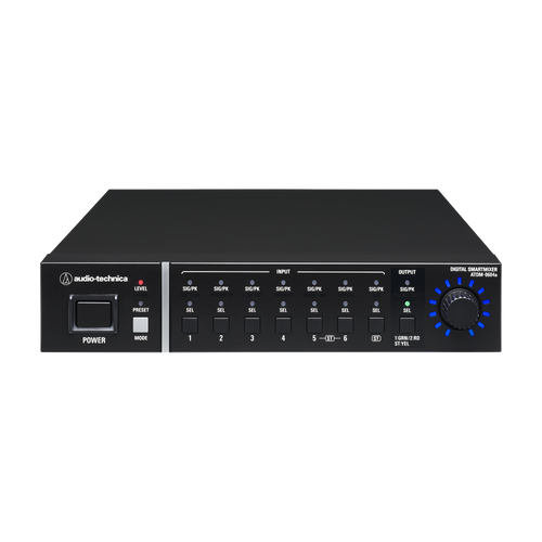 MEZCLADOR DIGITAL AUTOMÁTICO SMARTMIXER DE 6 CANALES CON CANCELACIÓN DE ECO.