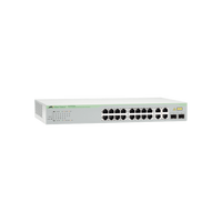 Switch WebSmart de 16 puertos 10/100 Mbps + 2 puertos 10/100/1000 Mbps + 2 SFP Gigabit Combo