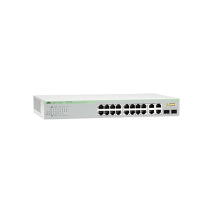 Switch WebSmart de 16 puertos 10/100 Mbps + 2 puertos 10/100/1000 Mbps + 2 SFP Gigabit Combo