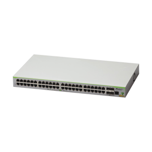 Switch Administrable CentreCOM FS980M, Capa 3 de 48 Puertos 10/100 Mbps + 4 puertos SFP