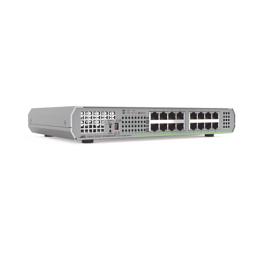 Switch Gigabit Ethernet no administrado 16 puertos 10/100/1000 Mbps