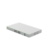 Switch PoE+ Gigabit WebSmart de 16 puertos 10/100/1000 Mbps (2 x Combo) + 2 puertos gigabit SFP (Combo), 185 W
