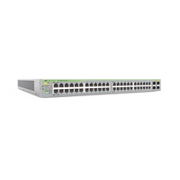 Gigabit webSmart switch, 48 Puertos Totales, 24c/PoE+ 10/100/1000T, 4 Puertos SFP