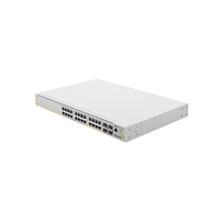 Switch PoE+ Administrable CentreCOM GS970M, Capa 3 de 24 Puertos 10/100/1000 Mbps + 4 SFP Gigabit, 370 W