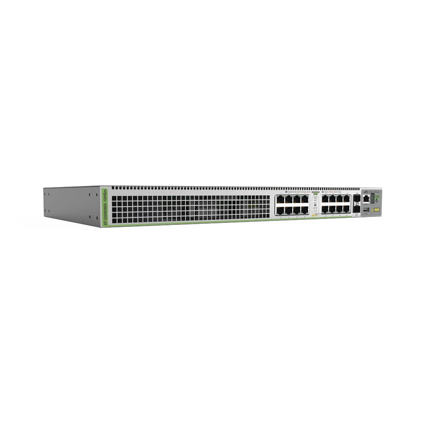 Switch L3 Stack, 16x 100M/1/2.5/5G-T PoE++, 2x SFP+ puertos