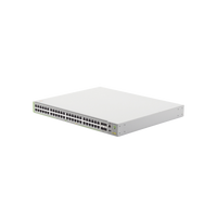 Switch PoE+ Administrable CentreCOM GS980M, Capa 3 de 48 puertos 10/100/1000Mbps + 4 SFP Gigabit, 740 W