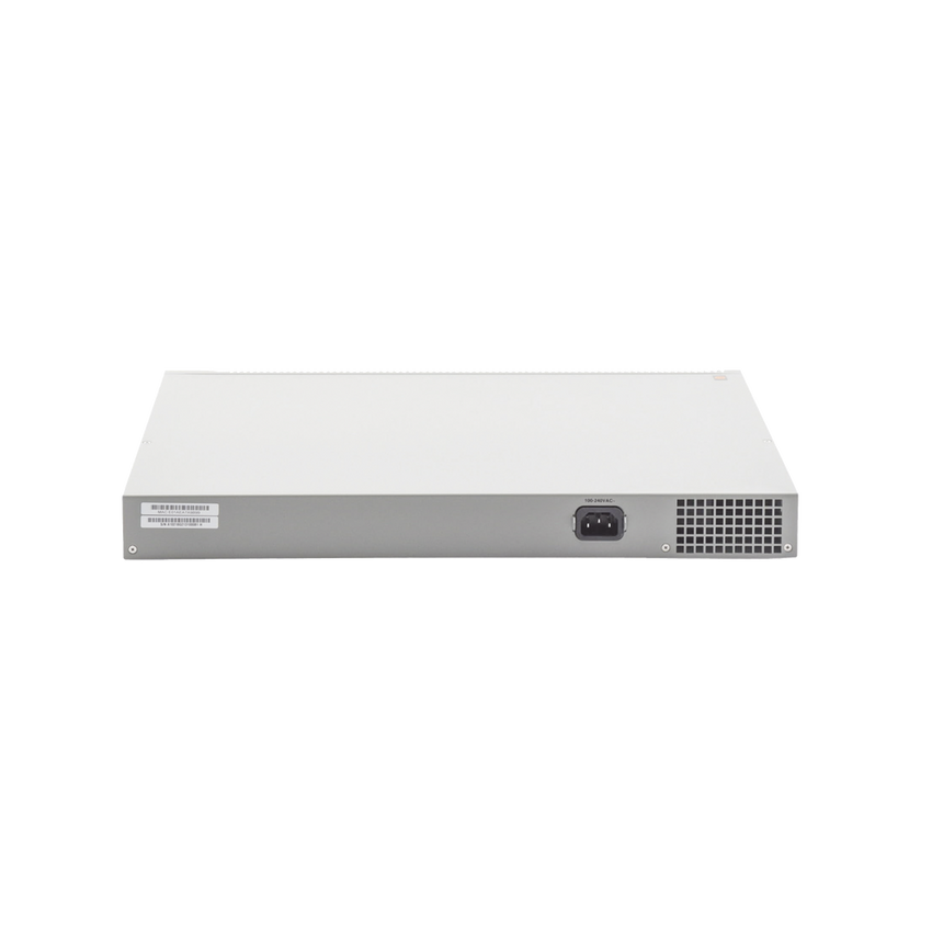 Switch PoE+ Administrable CentreCOM GS980M, Capa 3 de 48 puertos 10/100/1000Mbps + 4 SFP Gigabit, 740 W