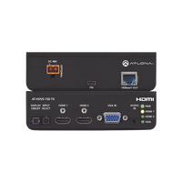 Transmisor HDBaseT de 3 entradas (VGA y HDMI)