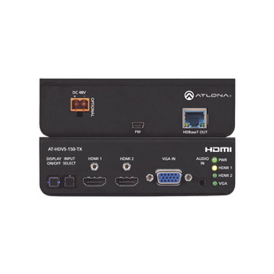 Transmisor HDBaseT de 3 entradas (VGA y HDMI)