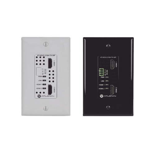 ATLONA SINGLE GANG DUAL HDMI WALL TRANSMITTER