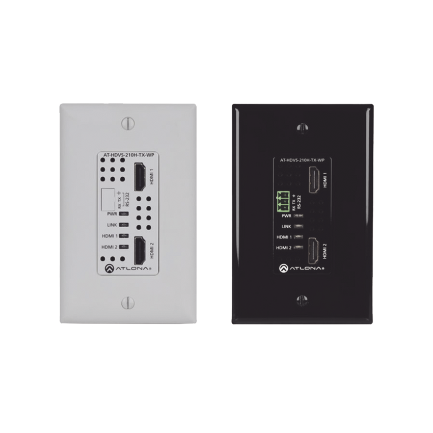 ATLONA SINGLE GANG DUAL HDMI WALL TRANSMITTER