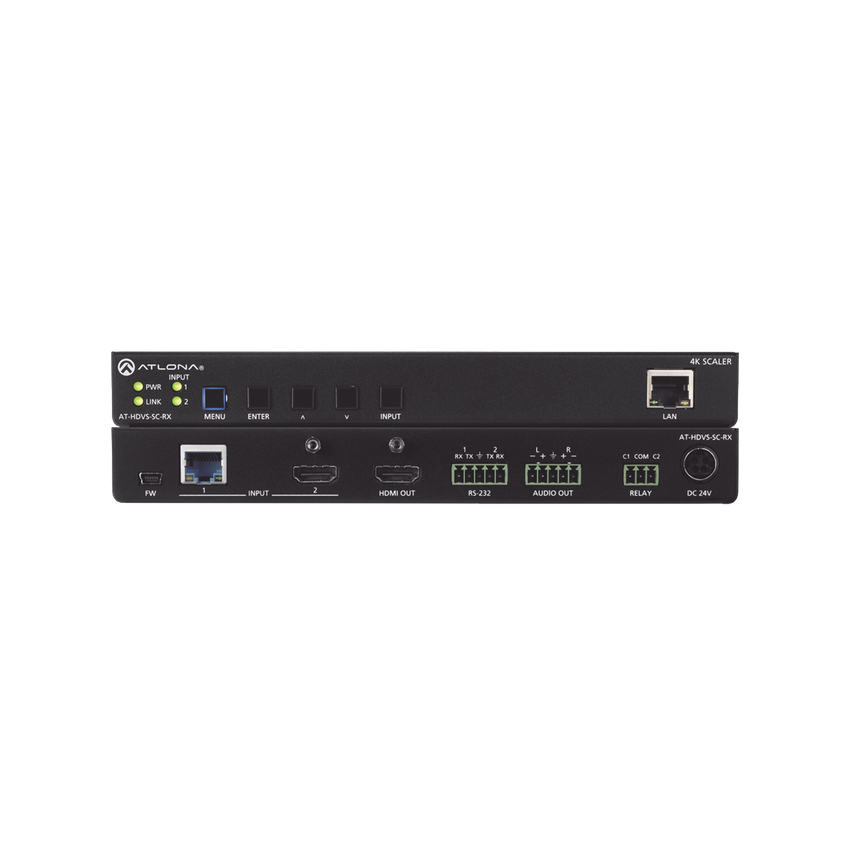 4K/UHD HDBASET AND HDMI SCALER RECEIVER