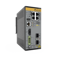Switch Industrial L2+, Puertos 4x 10/100/1000T con PoE++, 2x 1G/10G SFP+, PoE++ (TAA)