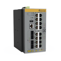 Switch Industrial Capa 3, 16x 10/100/1000T PoE+, 4x 100/1000X SFP (TAA compliant)