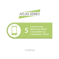 Licencia de 5 cuentas para aplicación Móvil compatible con controlador ATLAS