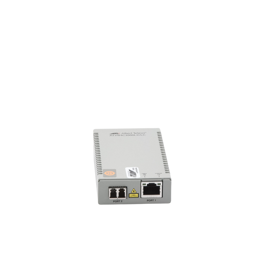 Convertidor de medios Gigabit Ethernet a fibra óptica, conector LC, monomodo (SMF), versión TAA (Trade Agreement Act), 10 km