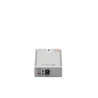 Convertidor de medios Gigabit Ethernet a fibra óptica, conector LC, monomodo (SMF), versión TAA (Trade Agreement Act), 10 km