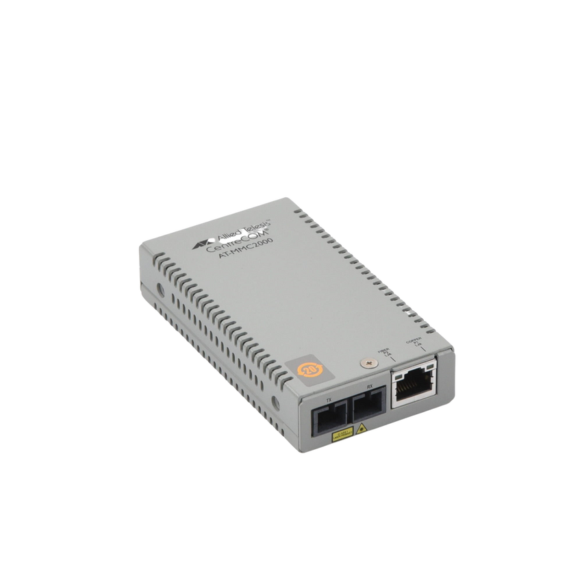 Convertidor de medios TAA (Federal) 10/100TX - 100FX/SC MultiModo, Multiregion PSU