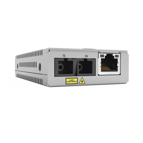 Convertidor de medios TAA (Federal) 10/100TX - 100FX/SC MultiModo, Multiregion PSU