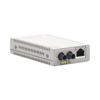 Convertidor de medios Fast Ethernet a fibra óptica, conector ST, multimodo (MMF), distancia hasta 2 km